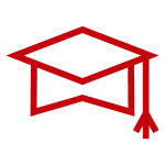 grad cap icon